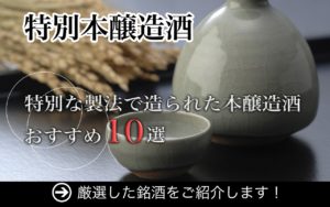 特別本醸造酒おすすめ10選